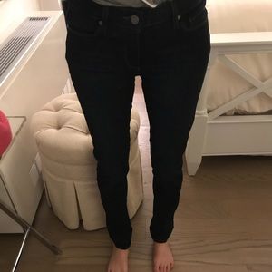 Paige Dark Wash Skyline Skinny Jeans